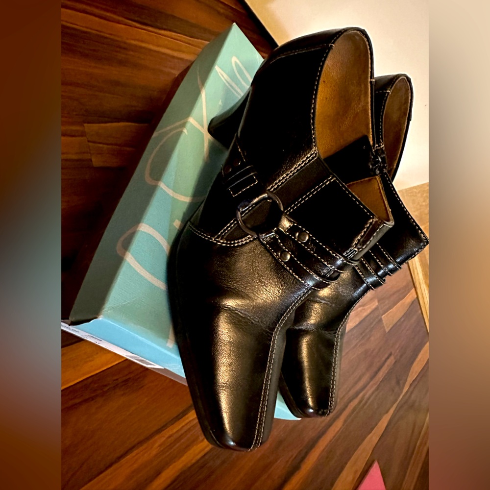 Life Stride Sinclair Black Shoes, Sz 10